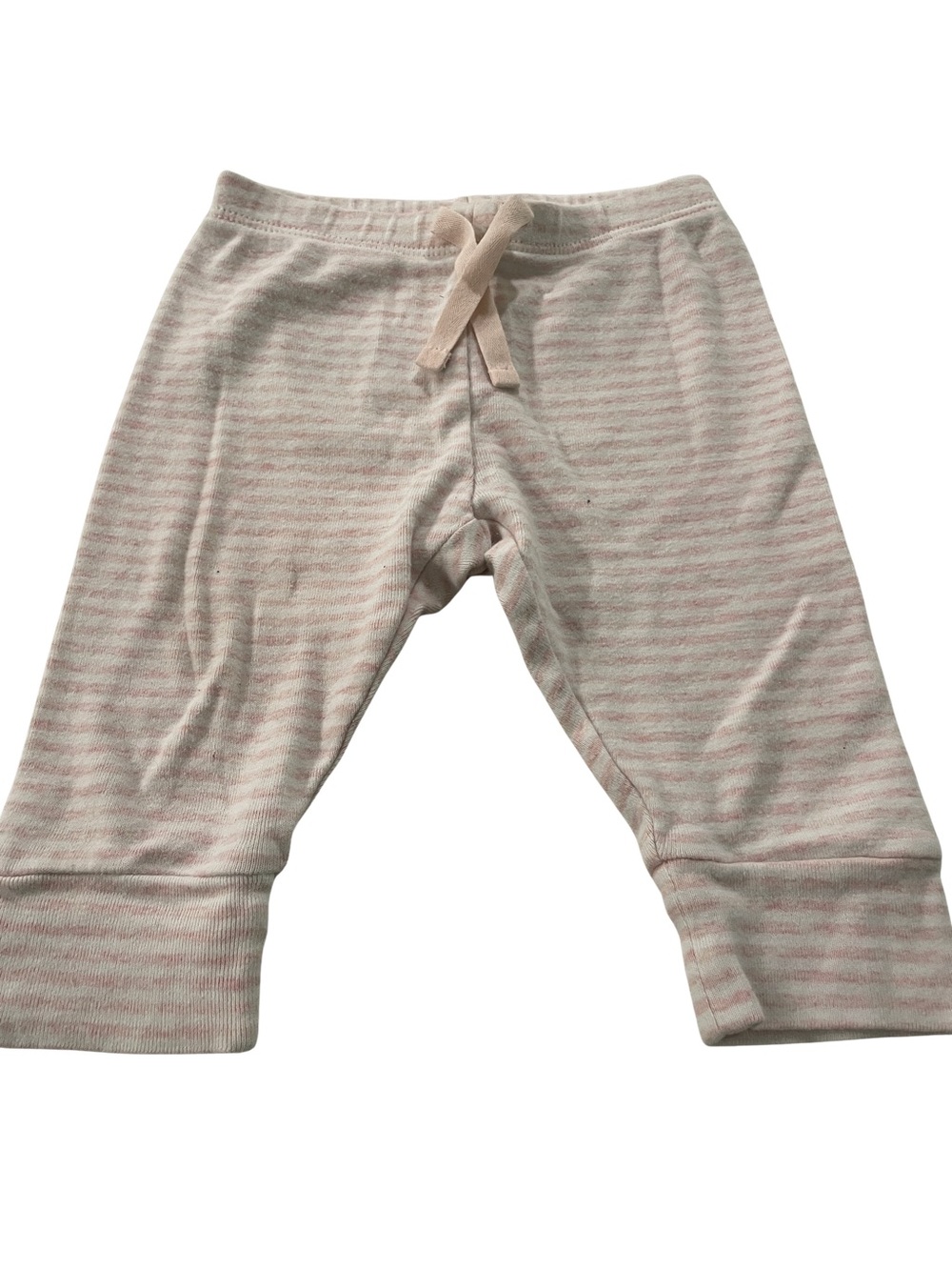 GAP Pink and white Striped Baby Pants